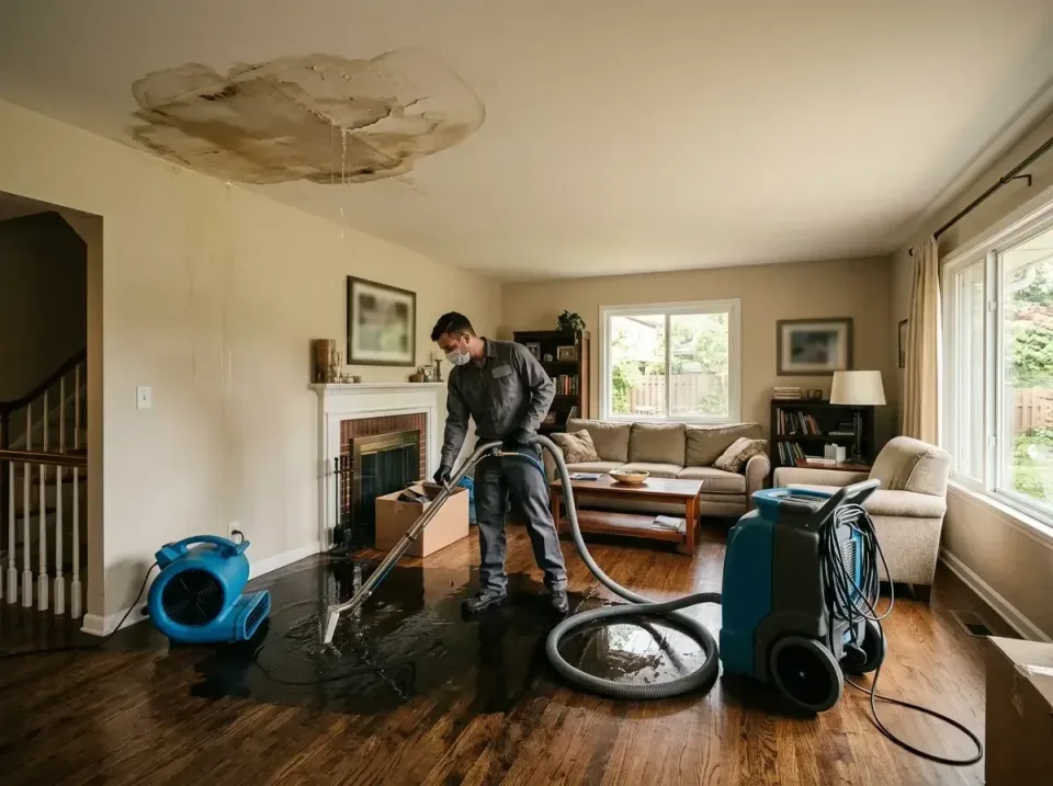 attic-pipe-burst-ceiling-drip-008 — frequently asked questions, Water Damage Restoration & Carpet Care in Benton, AR